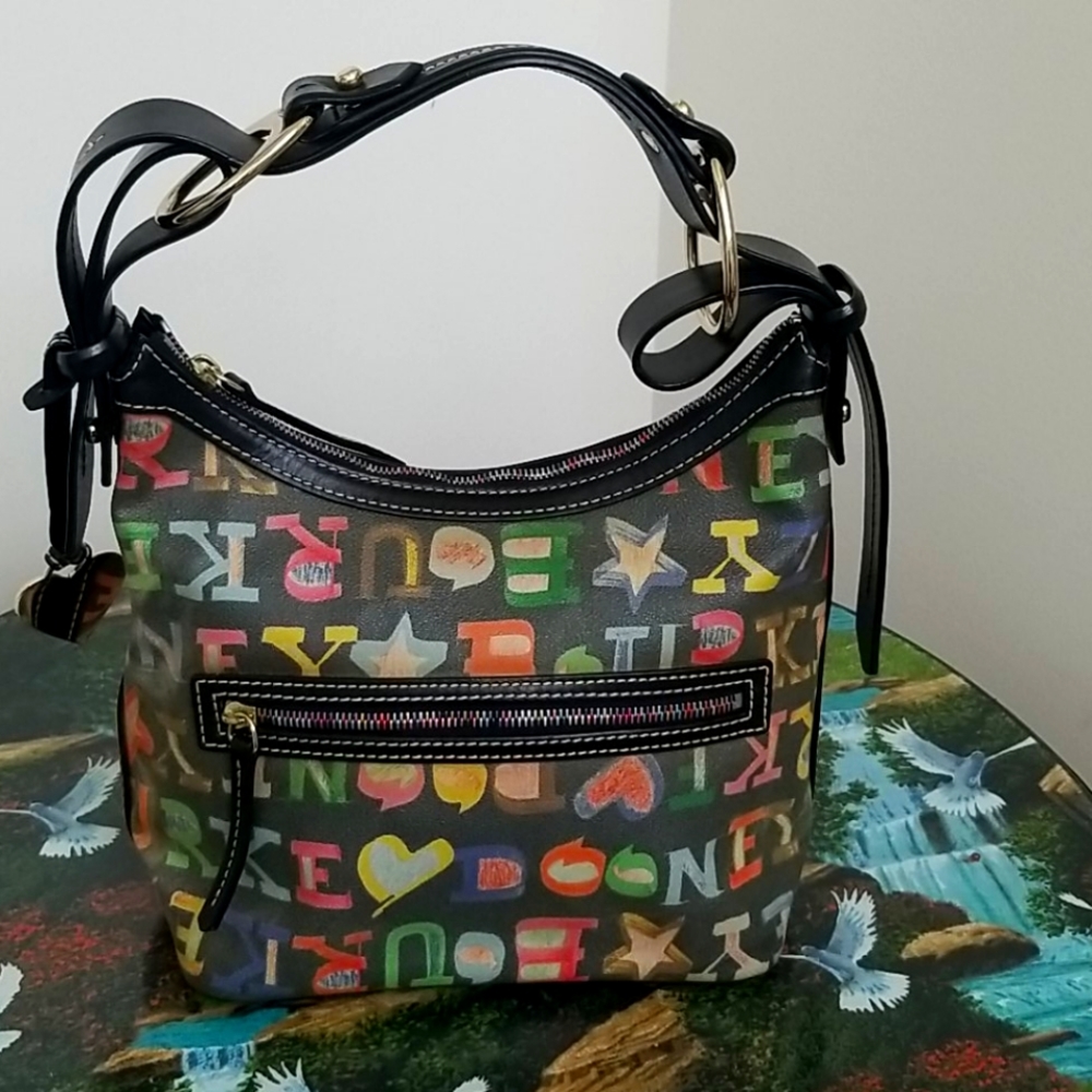 Dooney and Bourke Doodle Hobo Bag